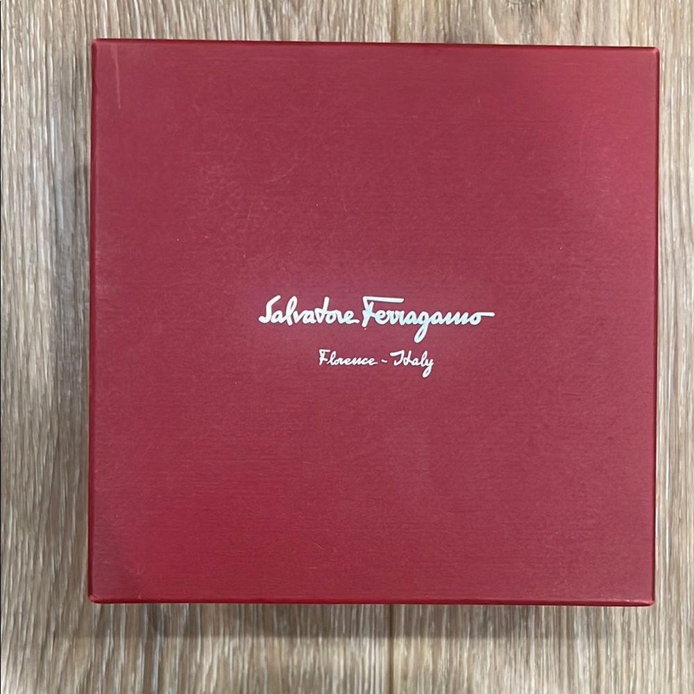 Salvatore Ferragamo Red Belt Box